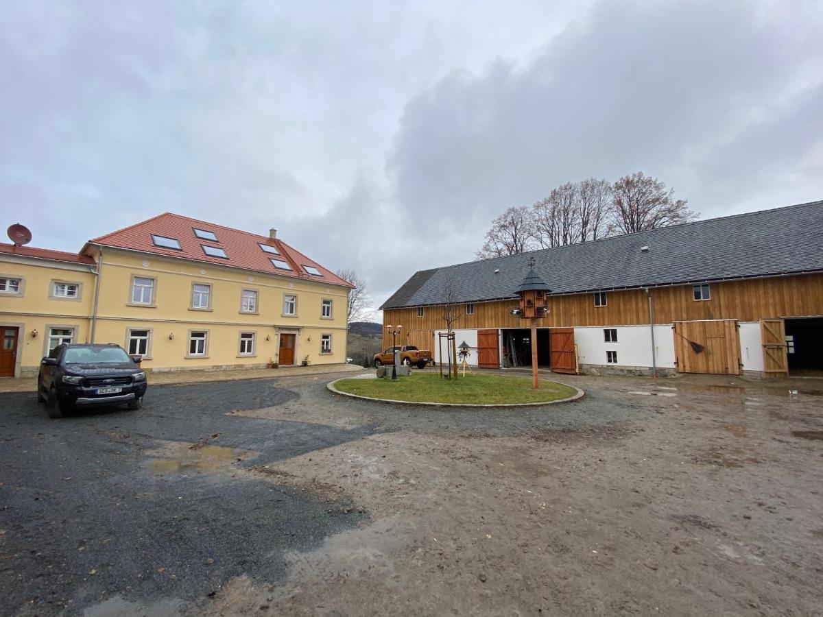 Bauernhofurlaub Auf Der Hedwigshoehe Ehrenberg (Saxony) Exterior photo