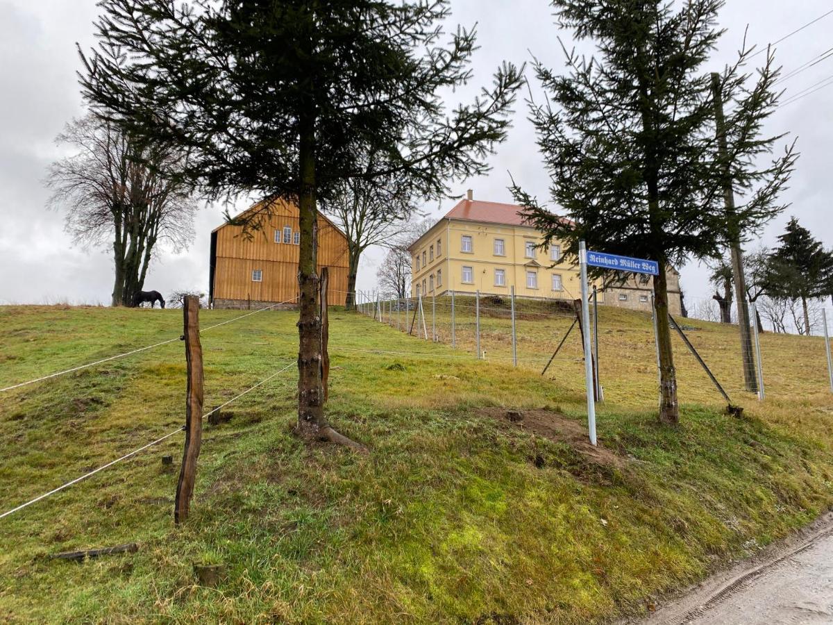 Bauernhofurlaub Auf Der Hedwigshoehe Ehrenberg (Saxony) Exterior photo